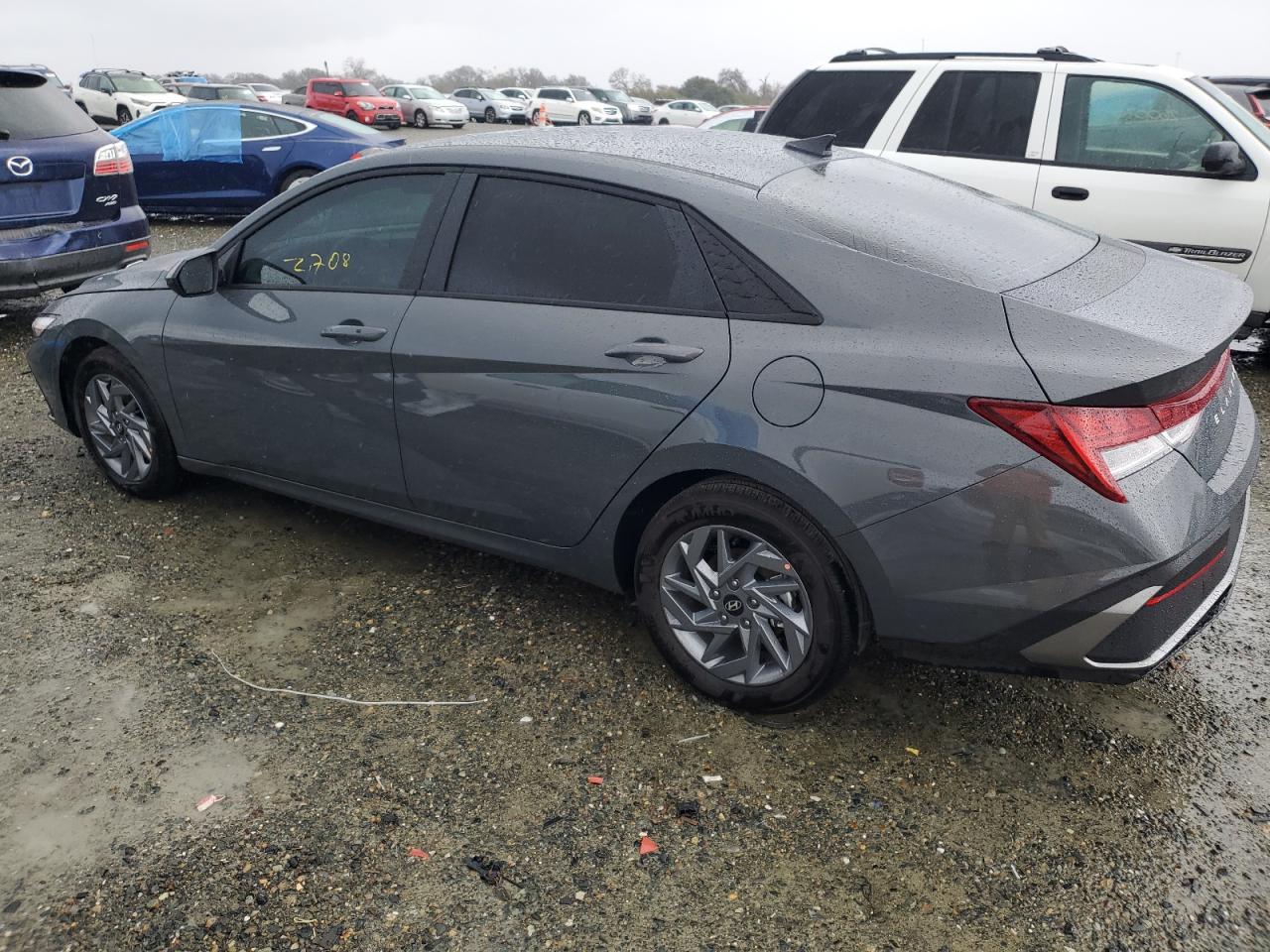 2025 Hyundai Elantra VIN KMHLM4DJ7SU131297 Copart auction photo, side damage thumbnail 2