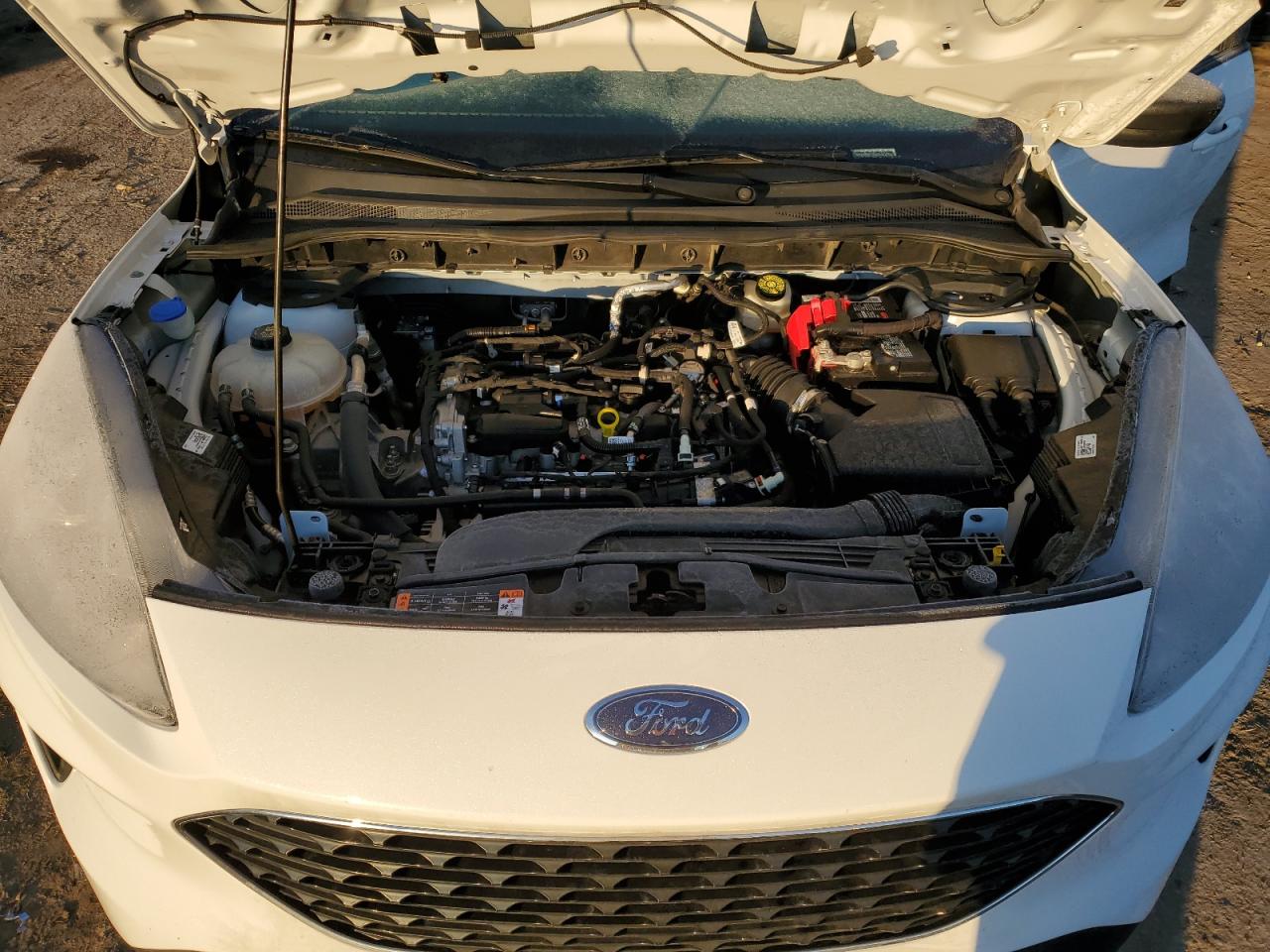 2022 Ford Escape VIN 1FMCU9G68NUA43674 Copart auction photo, rear end / side damage thumbnail 14