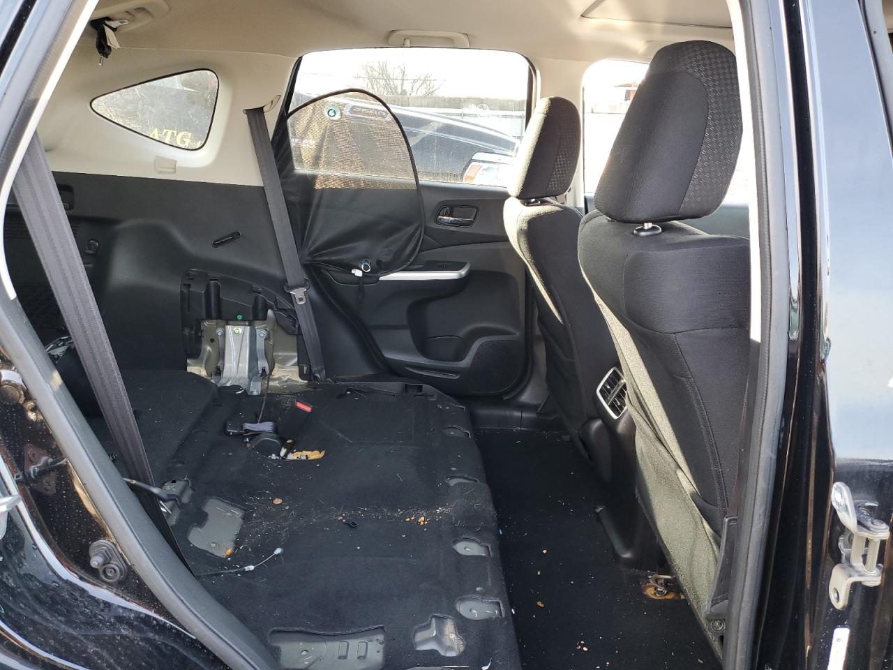 2016 Honda CR-V VIN 5J6RM4H93GL090575 Copart auction photo, stripped damage thumbnail 11