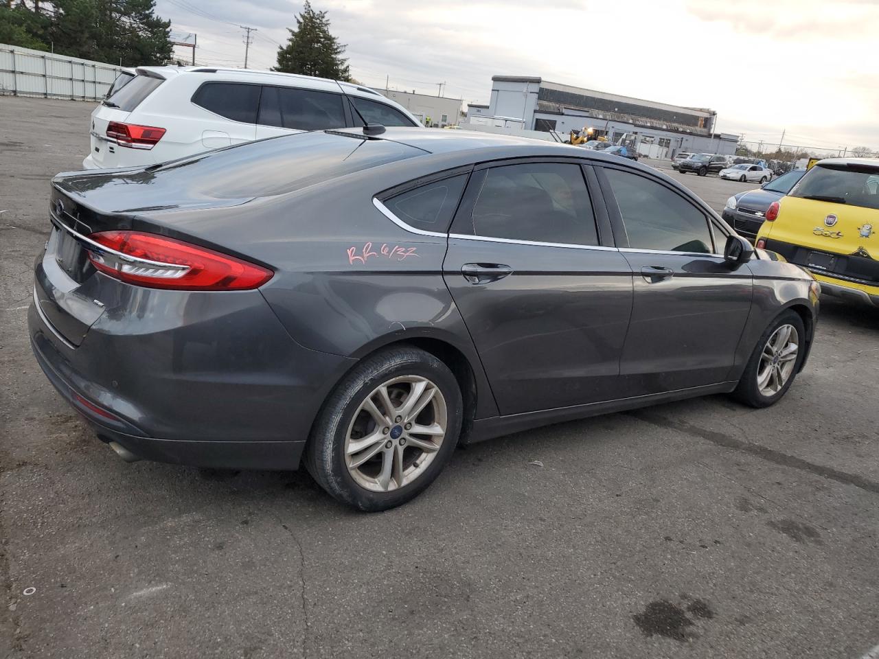 2018 Ford Fusion VIN 3FA6P0H77JR195187 Copart auction photo, all over damage thumbnail 3