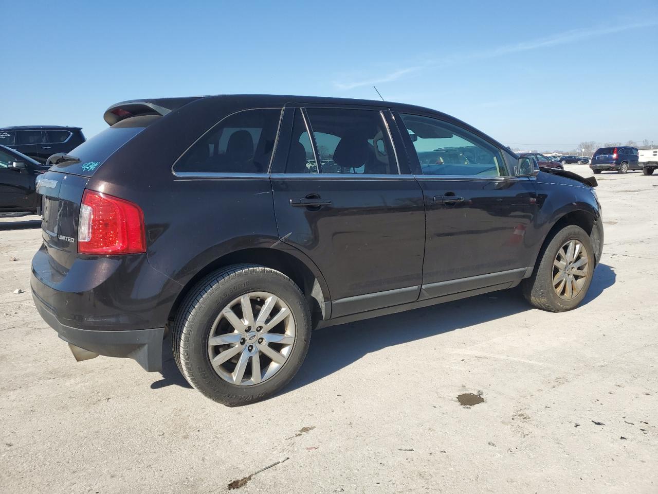 2014 Ford Edge VIN 2FMDK3KCXEBA02828 Copart auction photo, front end damage thumbnail 3