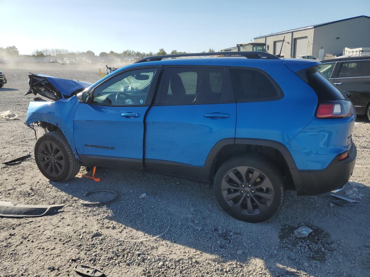 2021 Jeep Grand Cherokee VIN 1C4PJMMN4MD175360 Copart auction photo, front end / side damage thumbnail 2