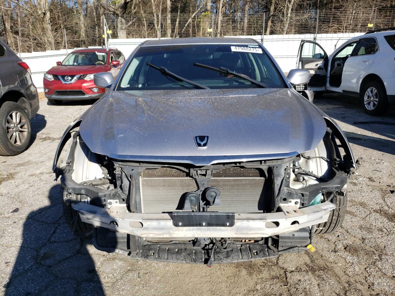 2014 Hyundai Equus VIN KMHGH4JH2EU076494 Copart auction photo, front end damage thumbnail 5