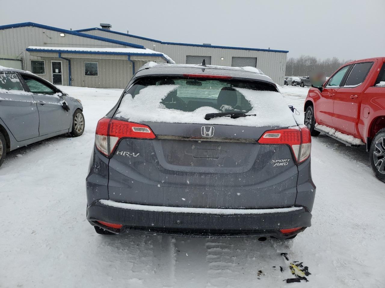 2019 Honda HR-V VIN 3CZRU6H18KM732091 Copart auction photo, front end / minor dent/scratches damage thumbnail 6