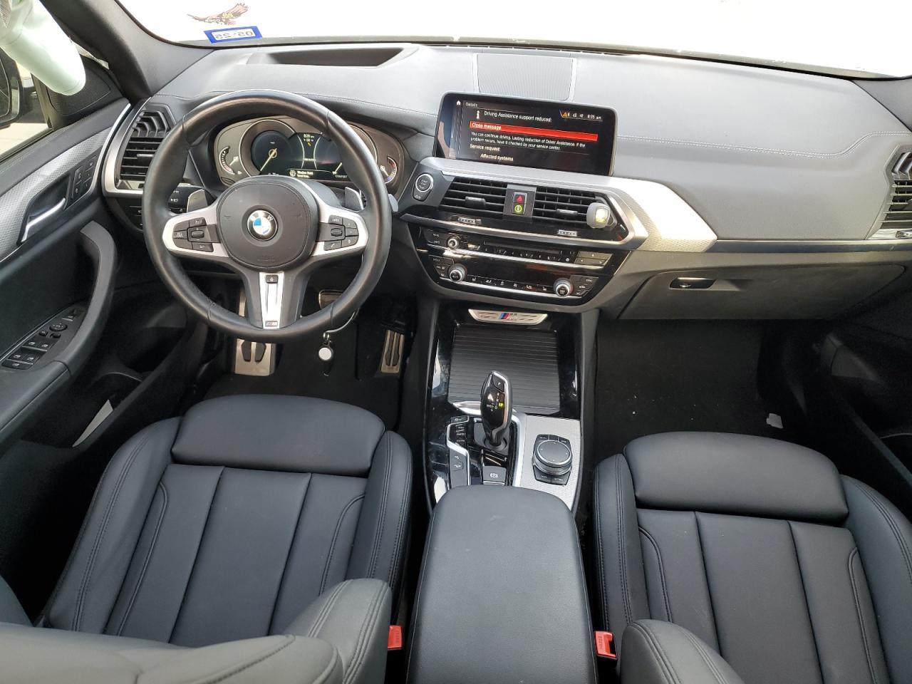 2019 BMW X3 VIN 5UXTS3C50K0Z06537 Copart auction photo, side damage thumbnail 8