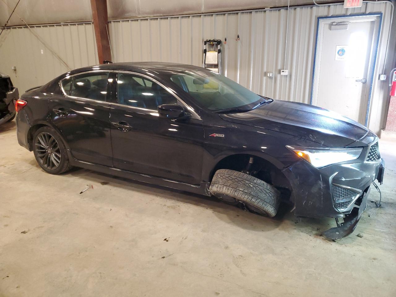 2022 Acura ILX VIN 19UDE2F80NA000224 Copart auction photo, all over damage thumbnail 4