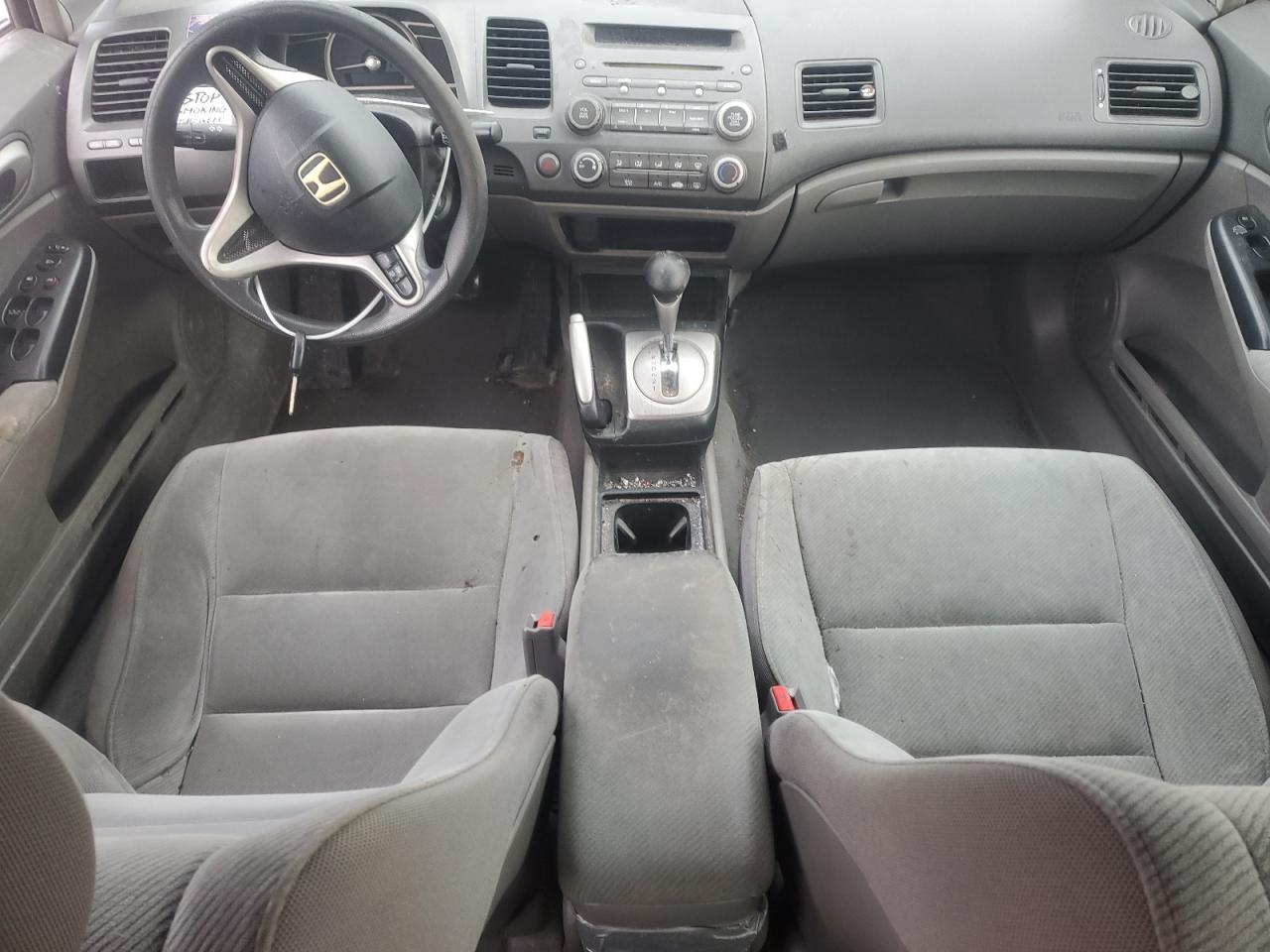 2010 Honda Civic VIN 2HGFA1F59AH315202 Copart auction photo, side damage thumbnail 8