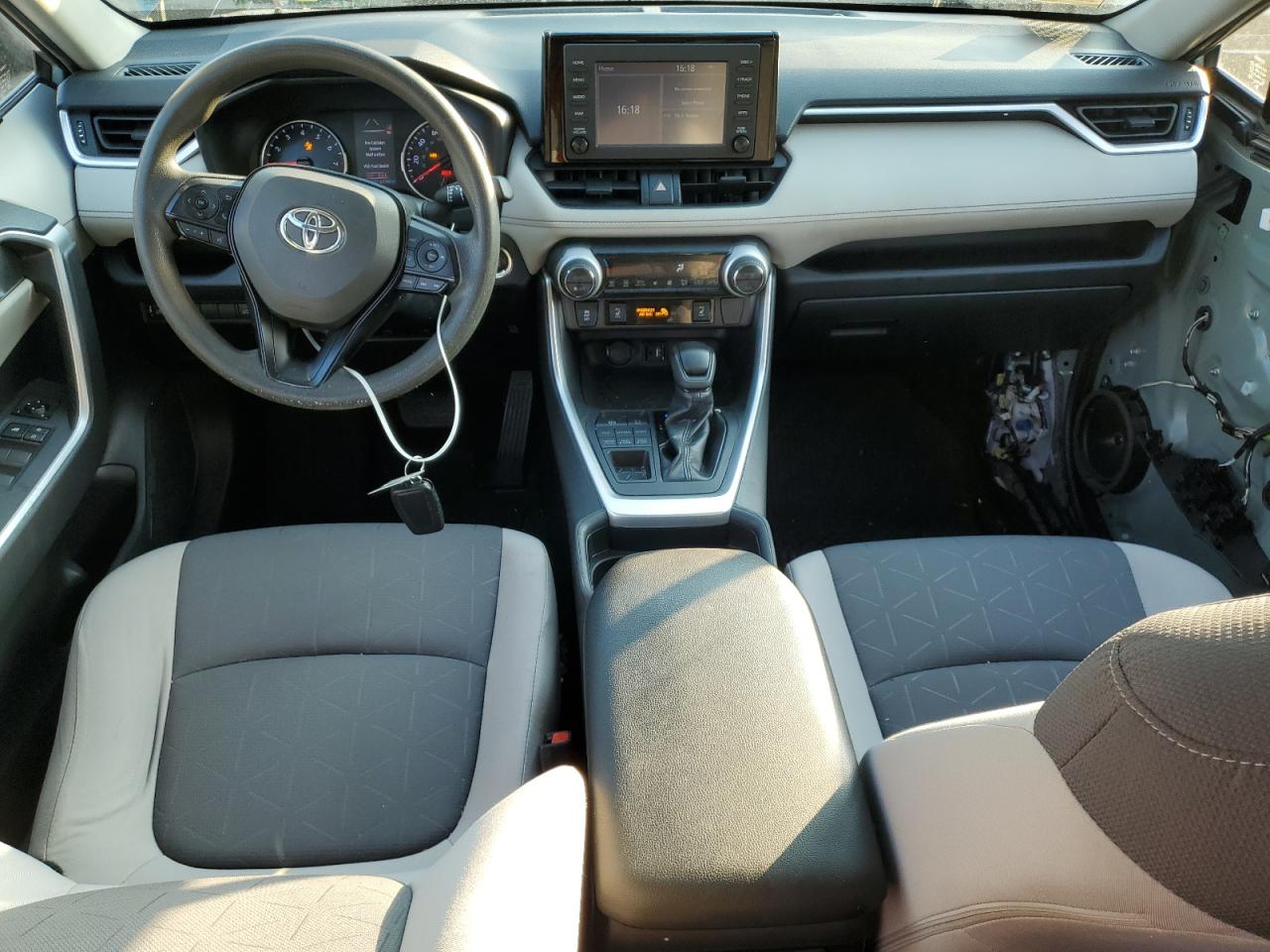 2019 Toyota RAV 4 VIN JTMP1RFV6KD040663 Copart auction photo, all over damage thumbnail 8