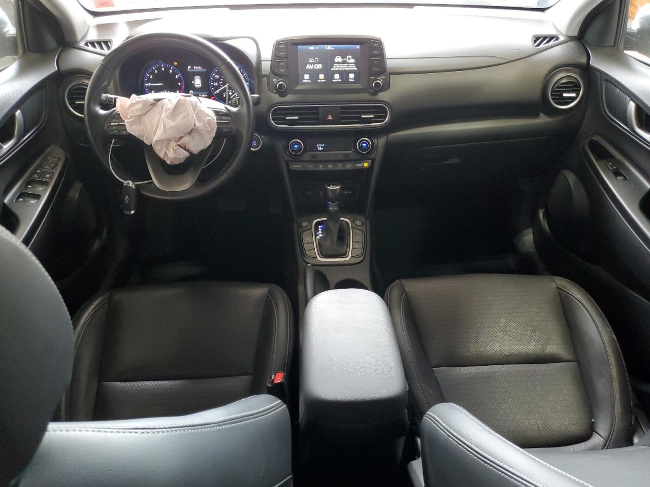 2020 Hyundai Kona VIN KM8K3CA50LU443950 Copart auction photo, front end damage thumbnail 8