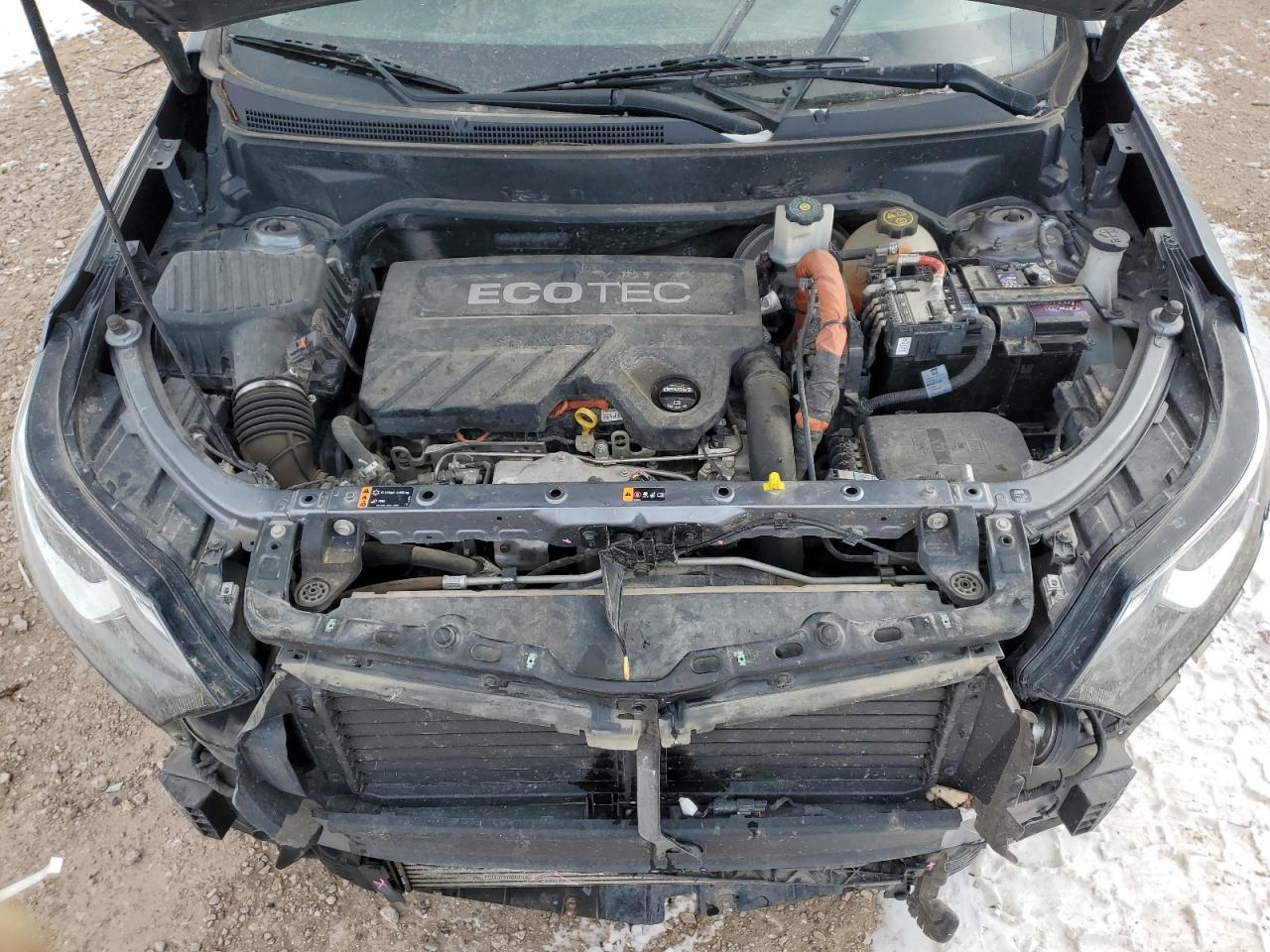 2018 Chevrolet Equinox VIN 3GNAXXEU7JL218842 Copart auction photo, front end damage thumbnail 12