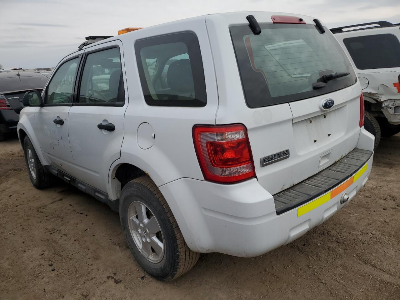 2012 Ford Escape VIN 1FMCU9C78CKB79357 Copart auction photo, side / front end damage thumbnail 2