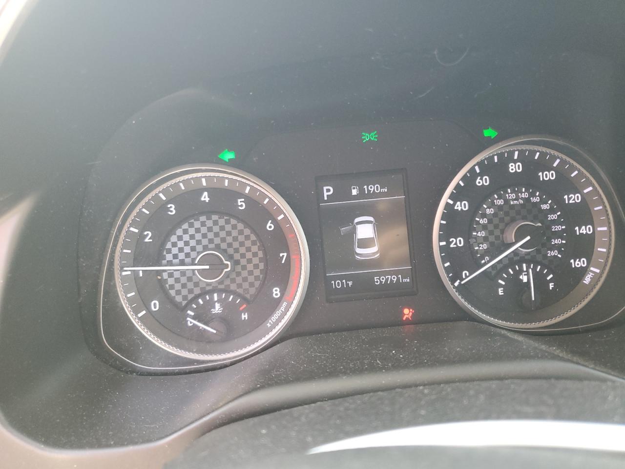 2020 Hyundai Elantra VIN KMHD74LFXLU105092 Copart auction photo, front end / minor dent/scratches damage thumbnail 9