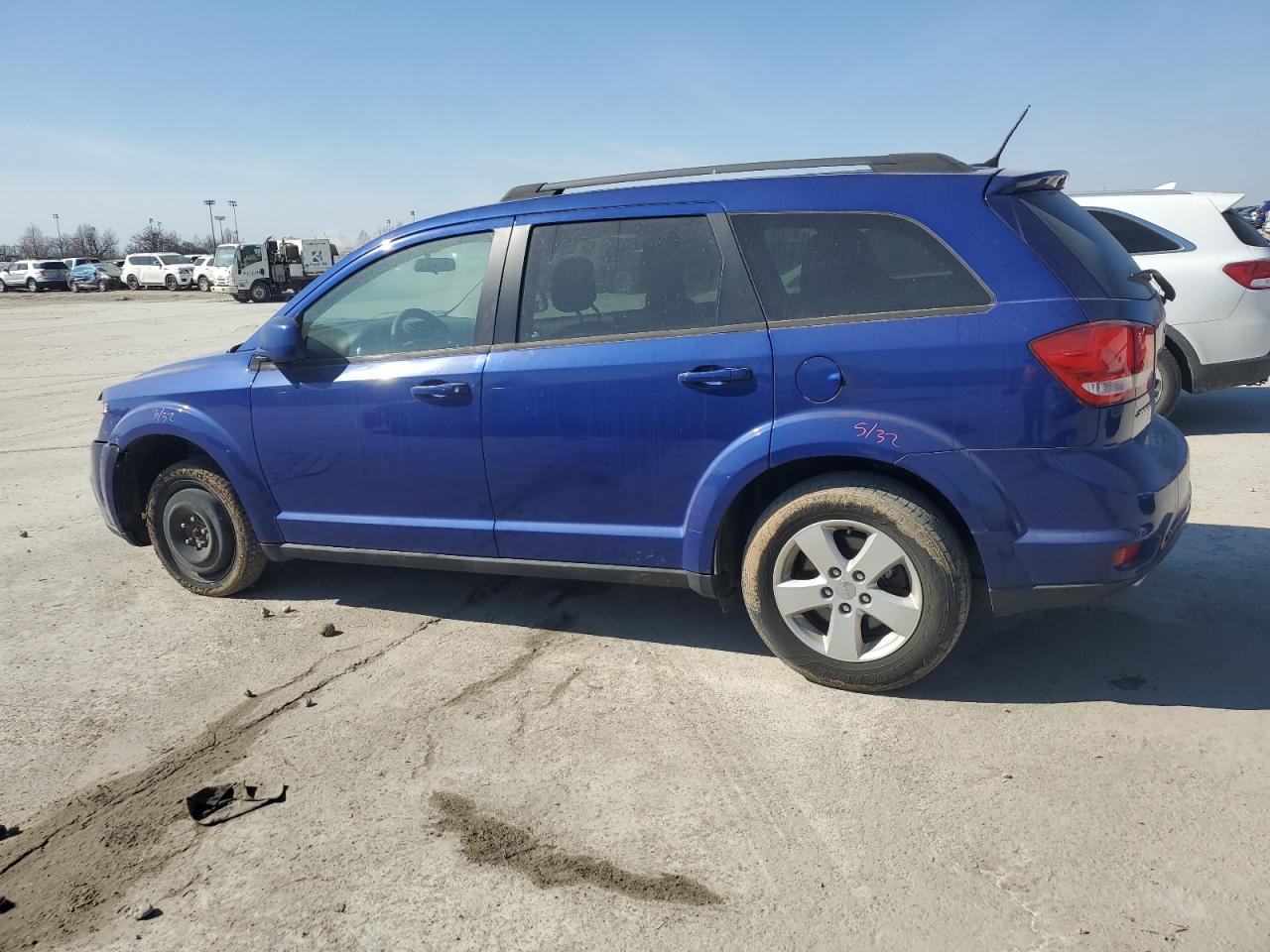 2012 Dodge Journey VIN 3C4PDCBG8CT341958 Copart auction photo, front end damage thumbnail 2