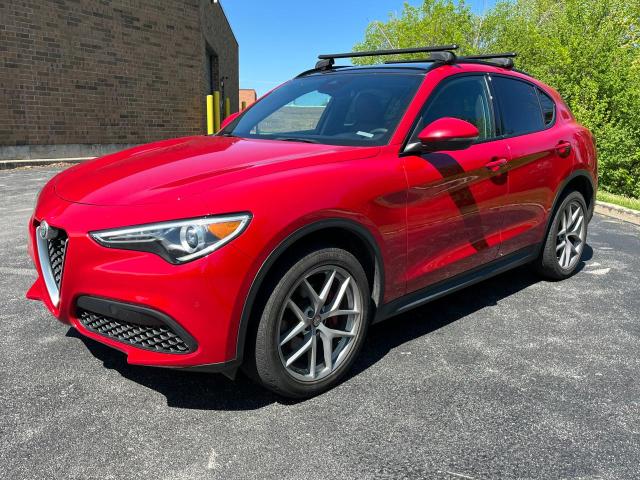 2018 Alfa Romeo Stelvio VIN ZASFAKNN7J7C02020 Copart auction photo, normal wear / minor dent/scratches damage thumbnail 2