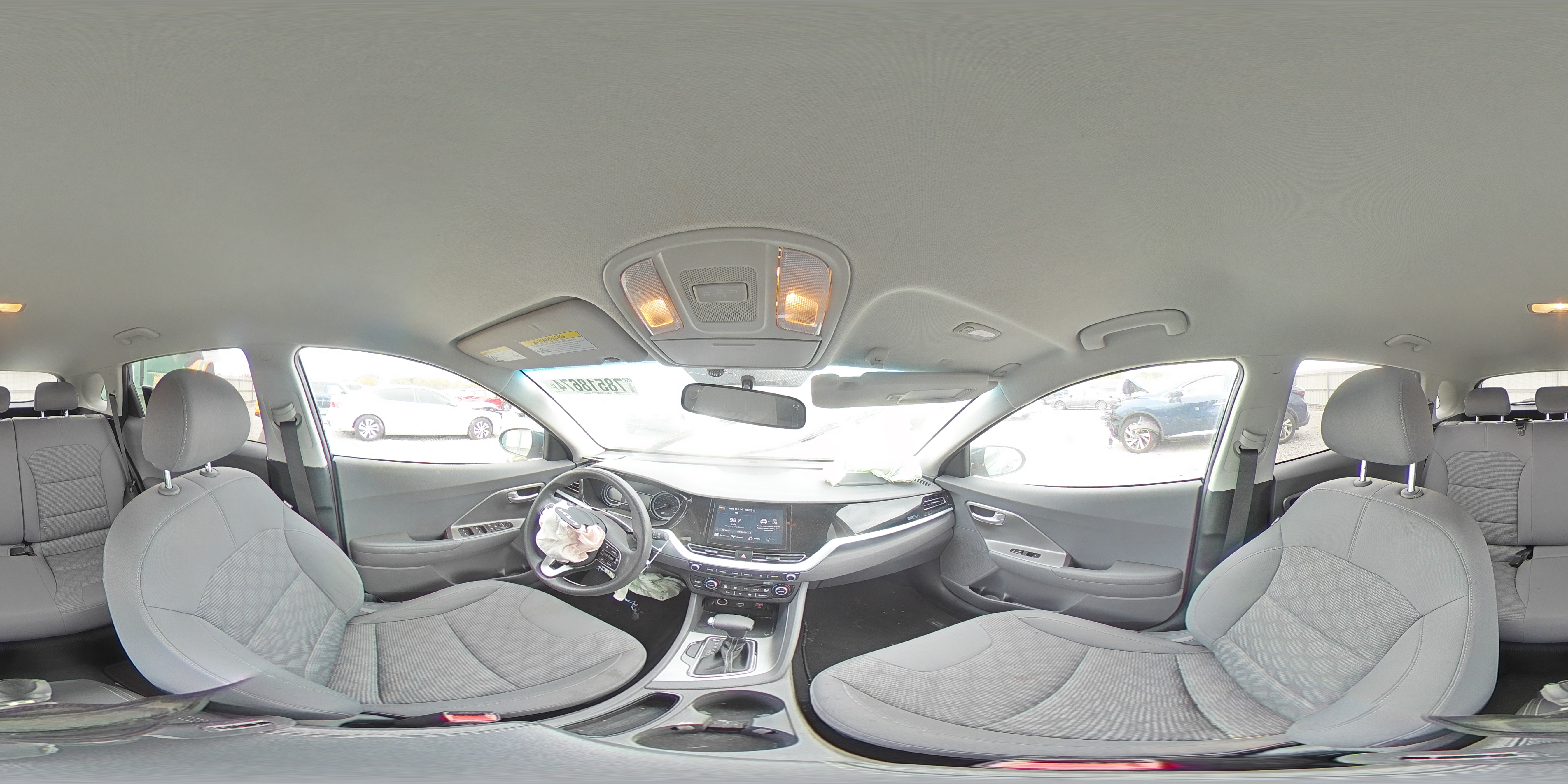2022 KIA Niro VIN KNDCB3LC0N5498970 Copart auction photo, front end damage thumbnail 12