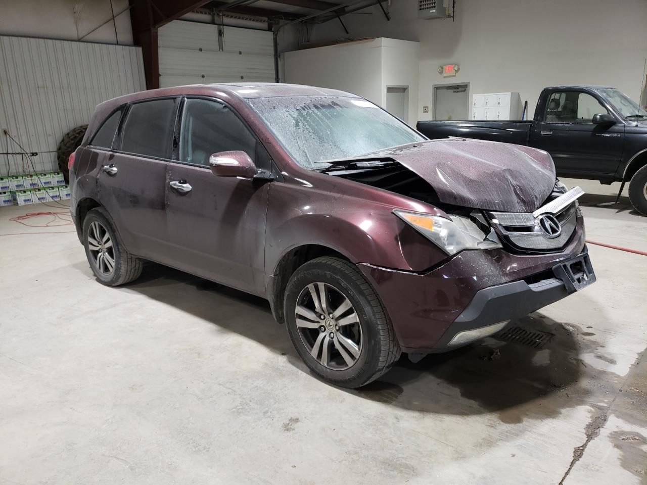 2009 Acura MDX VIN 2HNYD28609H527759 Copart auction photo, front end damage thumbnail 4