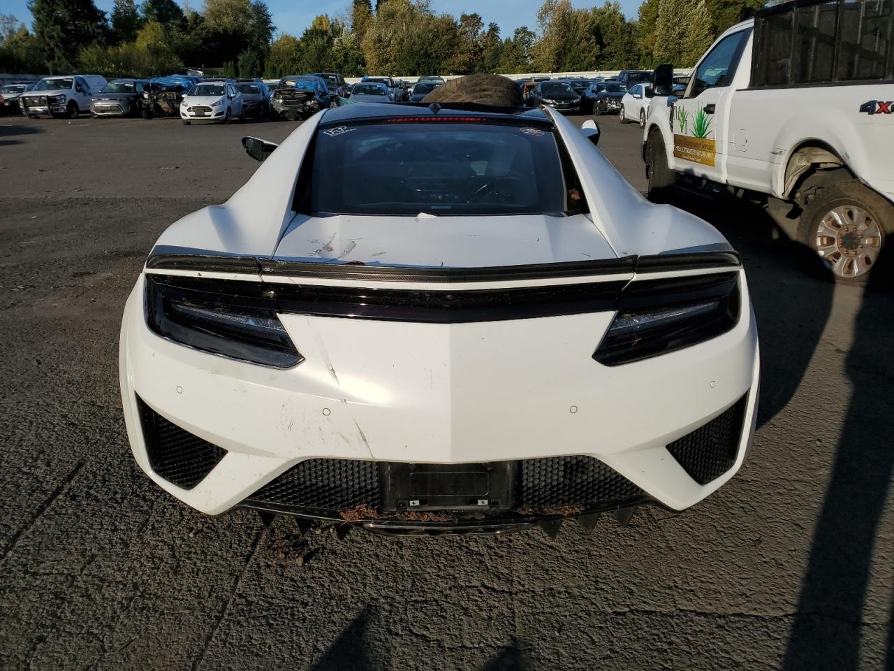 2017 Acura NSX VIN 19UNC1B07HY000818 Copart auction photo, all over / front end damage thumbnail 6