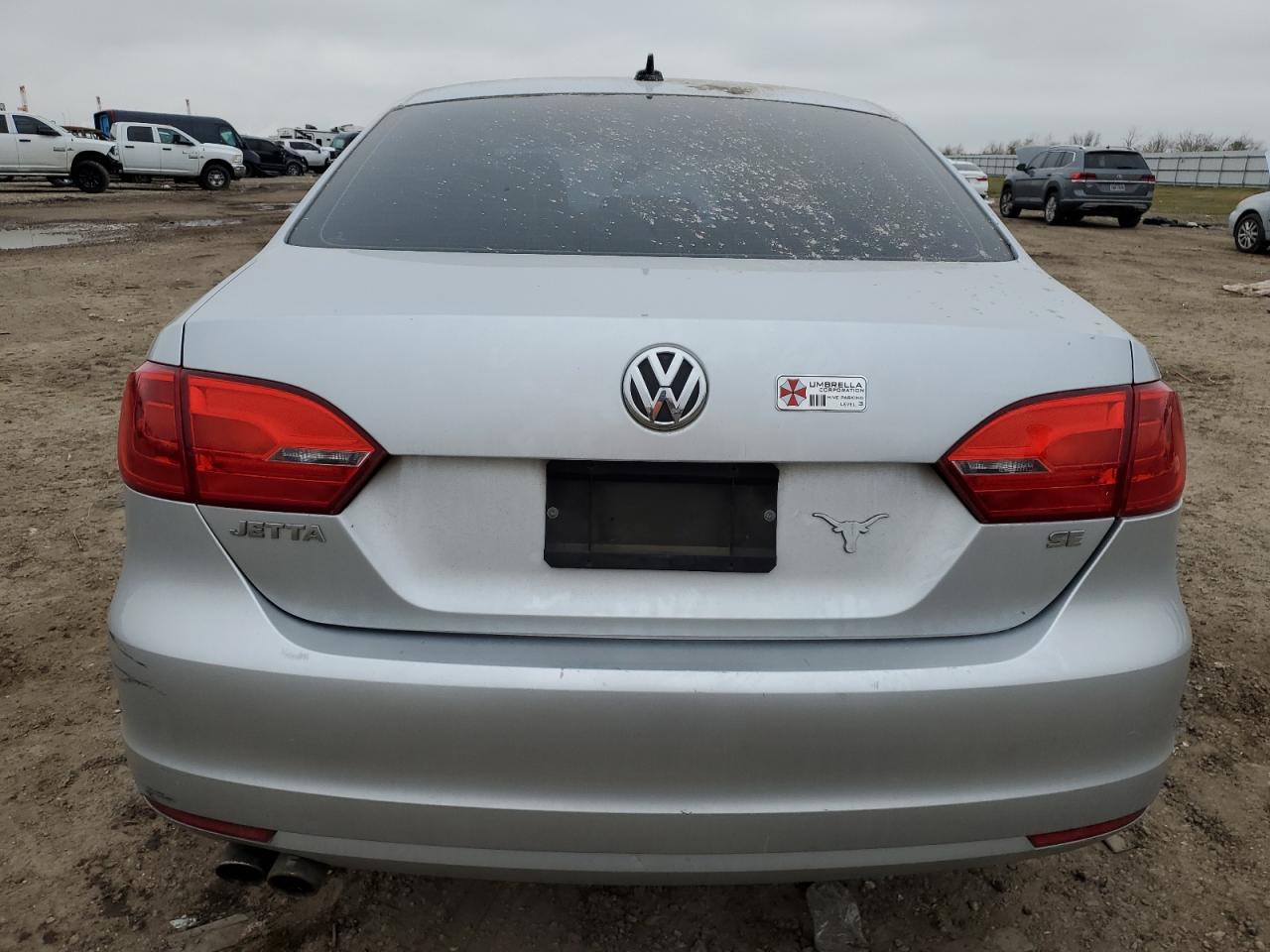 2014 Volkswagen Jetta VIN 3VWD17AJ0EM272029 Copart auction photo, front end / mechanical damage thumbnail 6