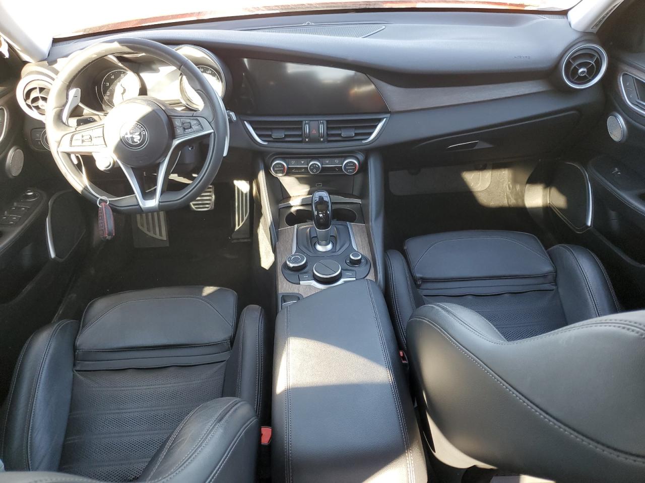 2017 Alfa Romeo Giulia VIN ZARFAEEN7H7557912 Copart auction photo, side damage thumbnail 8