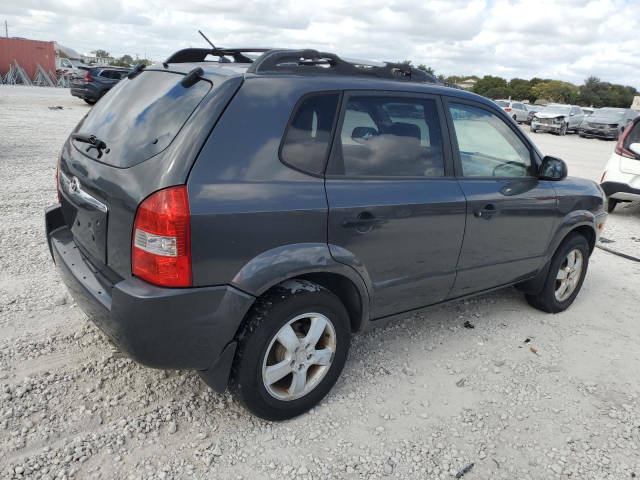 2007 Hyundai Tucson VIN KM8JM12B27U573526 Copart auction photo, normal wear damage thumbnail 3