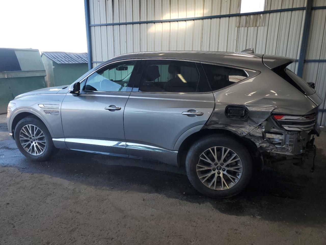 2024 Genesis Gv80 VIN KMUHBDSB6RU166979 Copart auction photo, rear end damage thumbnail 2