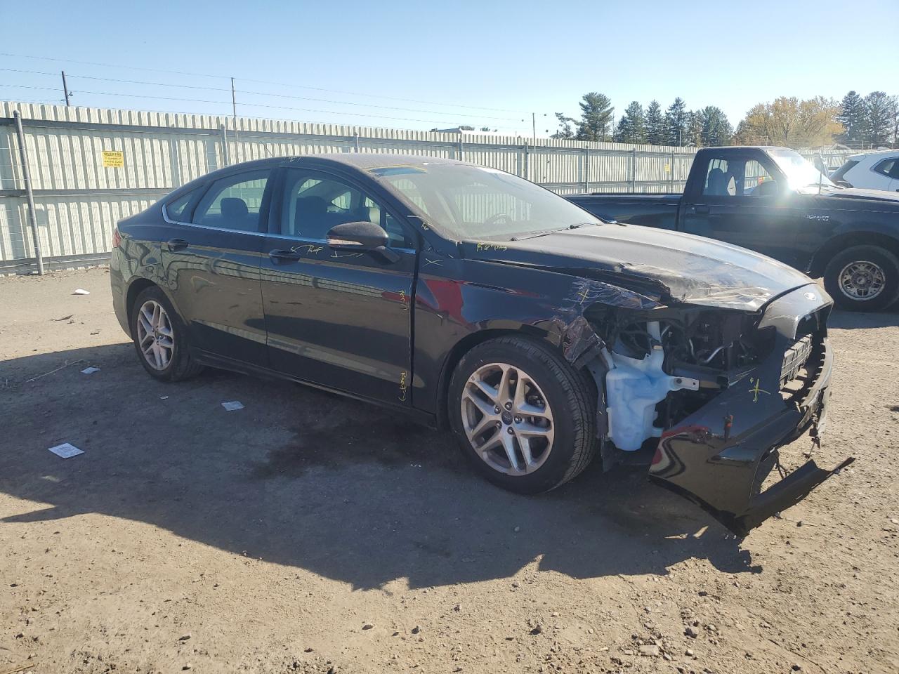 2016 Ford Fusion VIN 3FA6P0H70GR101353 Copart auction photo, front end damage thumbnail 4