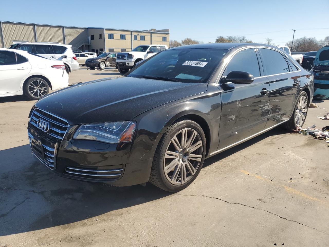 2014 Audi A8 VIN WAURGAFD7EN011250