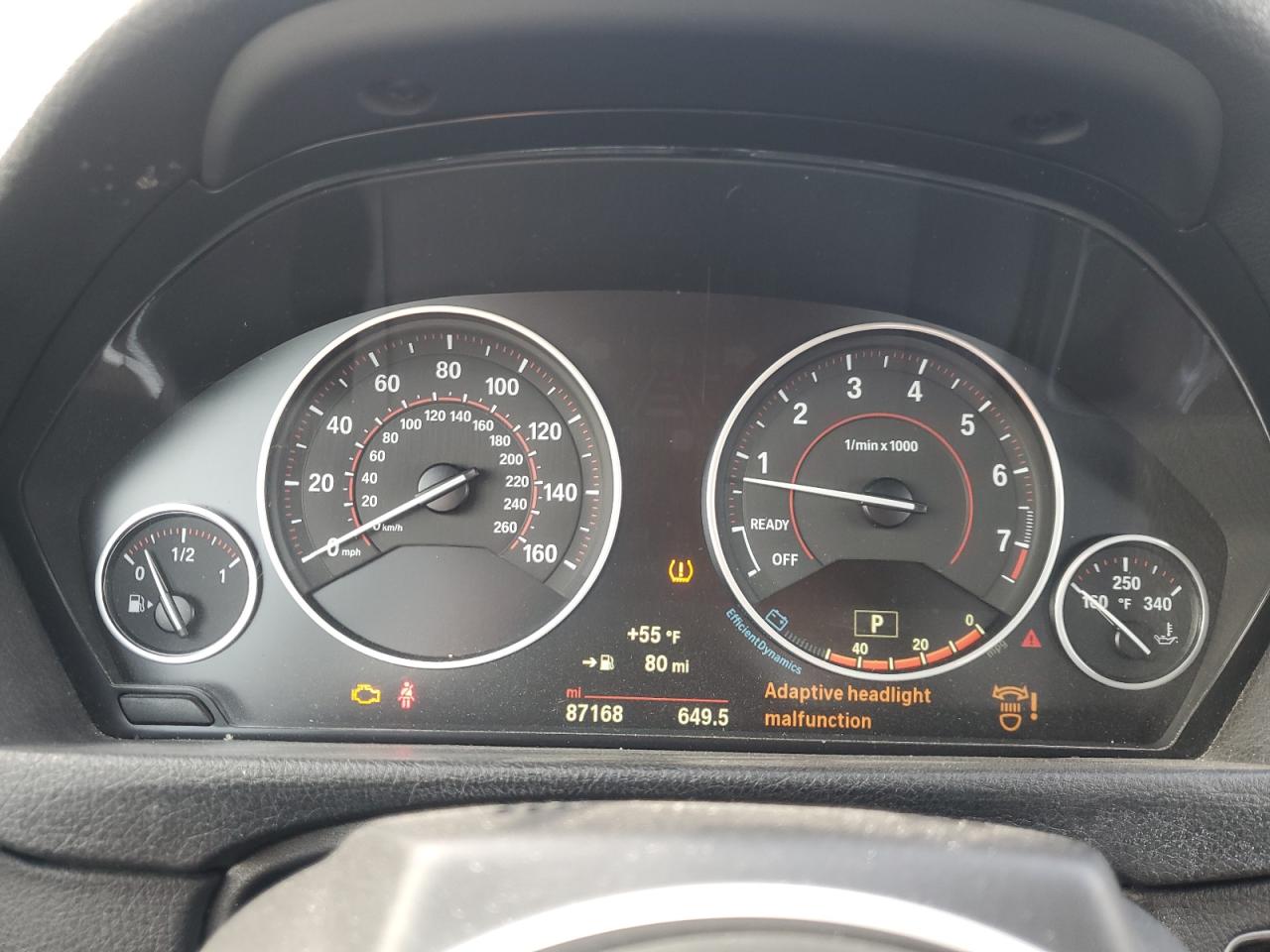 2015 BMW 4er VIN WBA3V5C55FP753491 Copart auction photo, front end / minor dent/scratches damage thumbnail 9