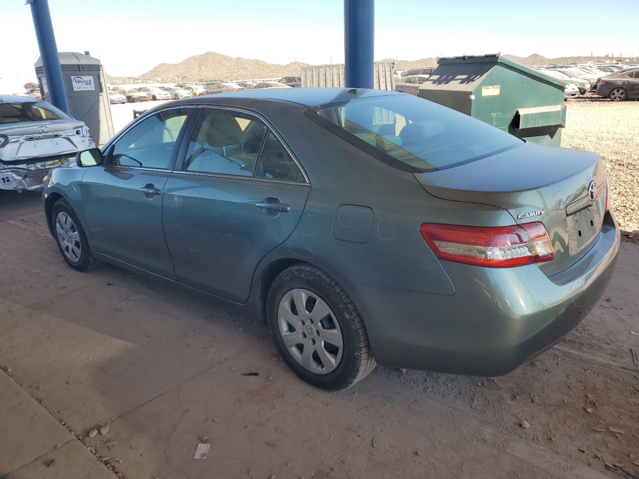 2011 Toyota Camry VIN JTNBF3EK2B3009315 Copart auction photo, front end damage thumbnail 2