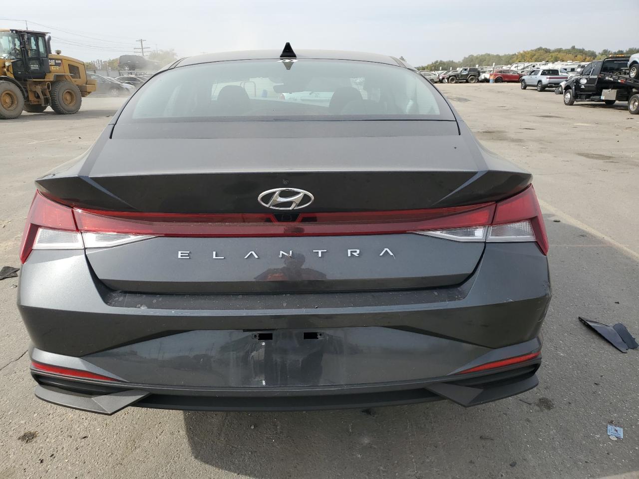 2021 Hyundai Elantra VIN 5NPLS4AGXMH028861 Copart auction photo, front end / frame damage damage thumbnail 6