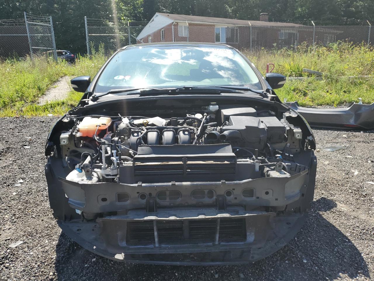 2017 Ford Focus VIN 1FADP3K26HL256804 Copart auction photo, front end damage thumbnail 5