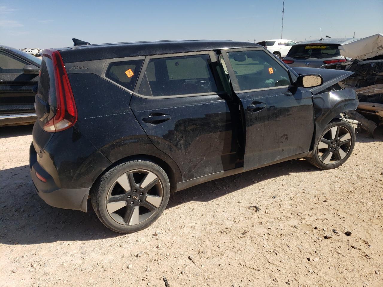 2020 KIA Soul VIN KNDJ33AU3L7013450 Copart auction photo, front end damage thumbnail 3