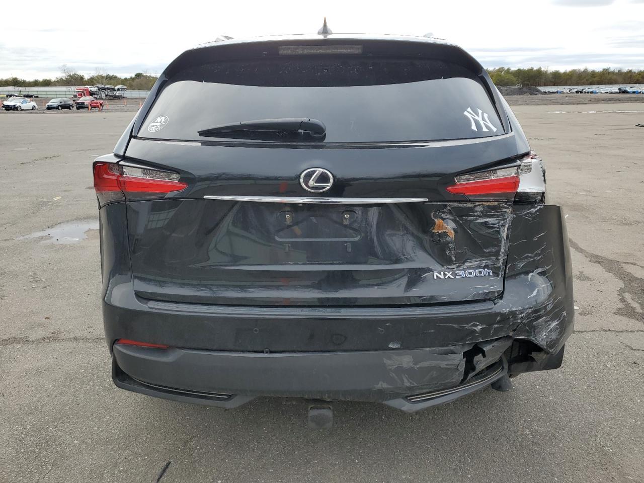 2015 Lexus NX VIN JTJBJRBZ0F2020040 Copart auction photo, rear end / minor dent/scratches damage thumbnail 6