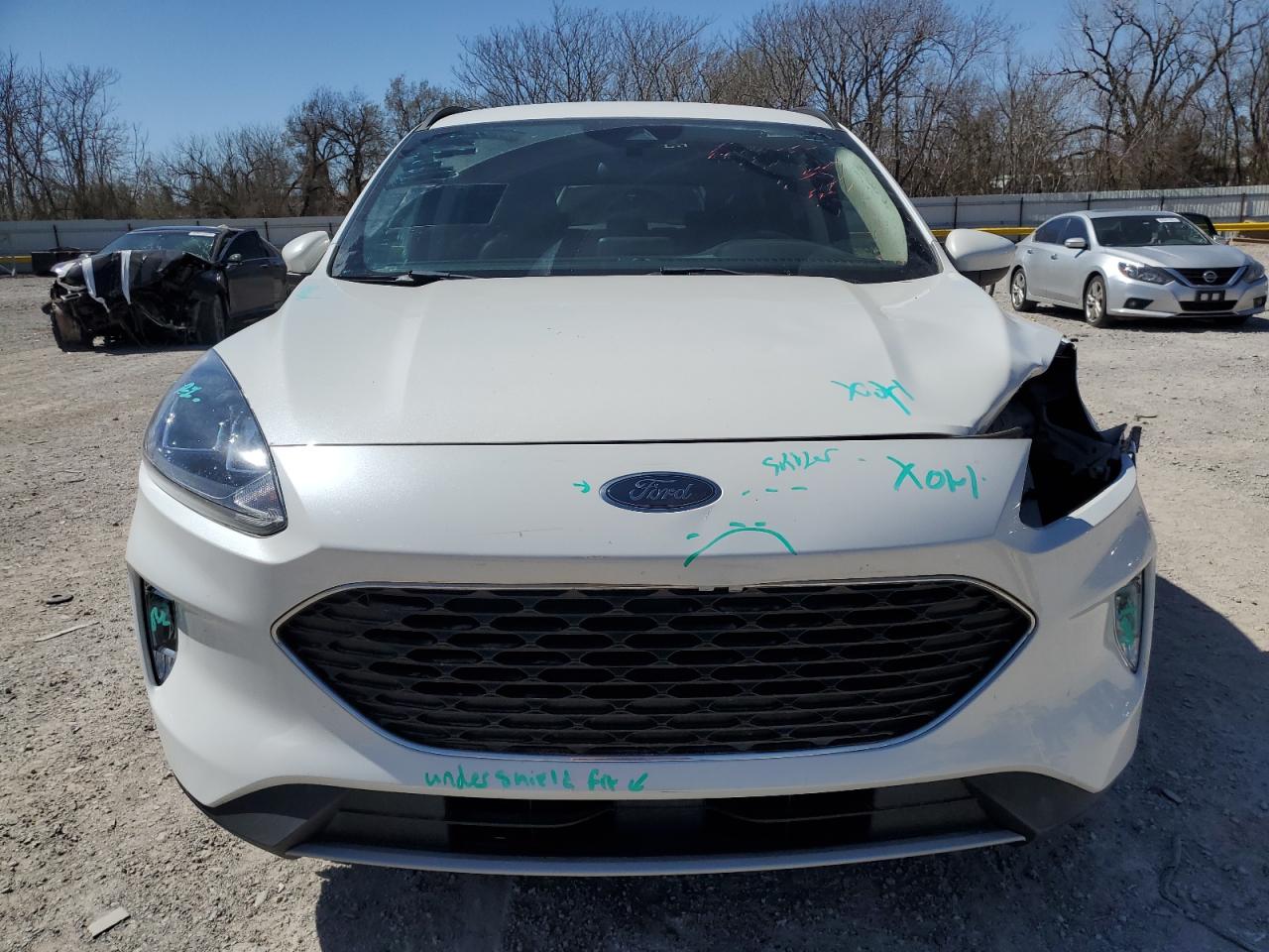 2020 Ford Escape VIN 1FMCU0H64LUC40381 Copart auction photo, front end / minor dent/scratches damage thumbnail 5