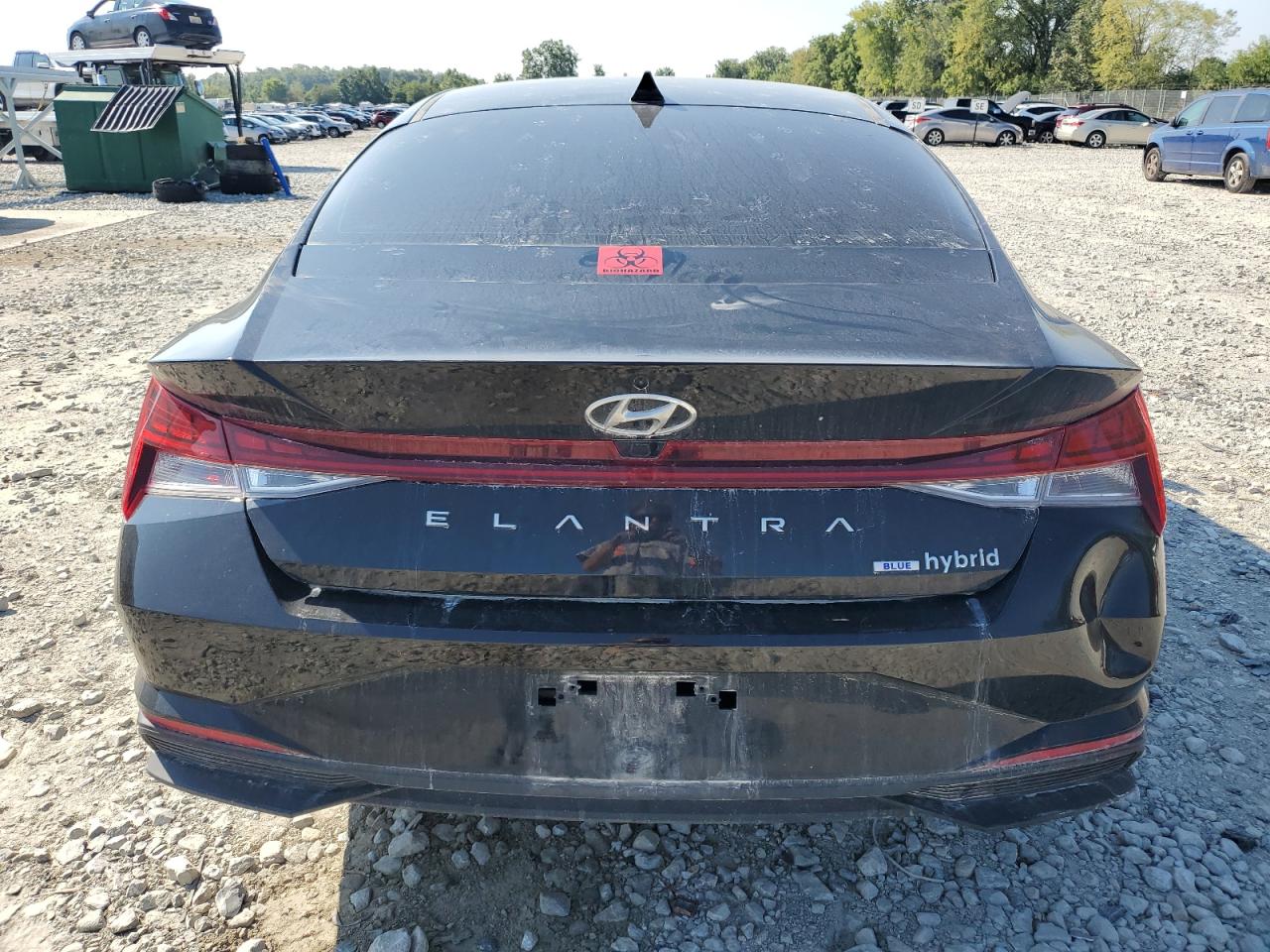 2023 Hyundai Elantra VIN KMHLM4AJ9PU078758 Copart auction photo, all over damage thumbnail 6