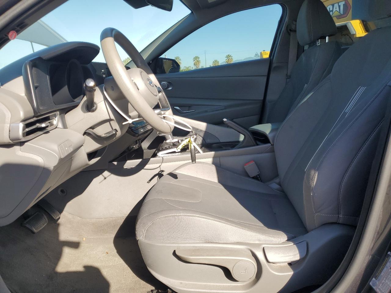 2021 Hyundai Elantra VIN 5NPLM4AG9MH012094 Copart auction photo, rear end / side damage thumbnail 7