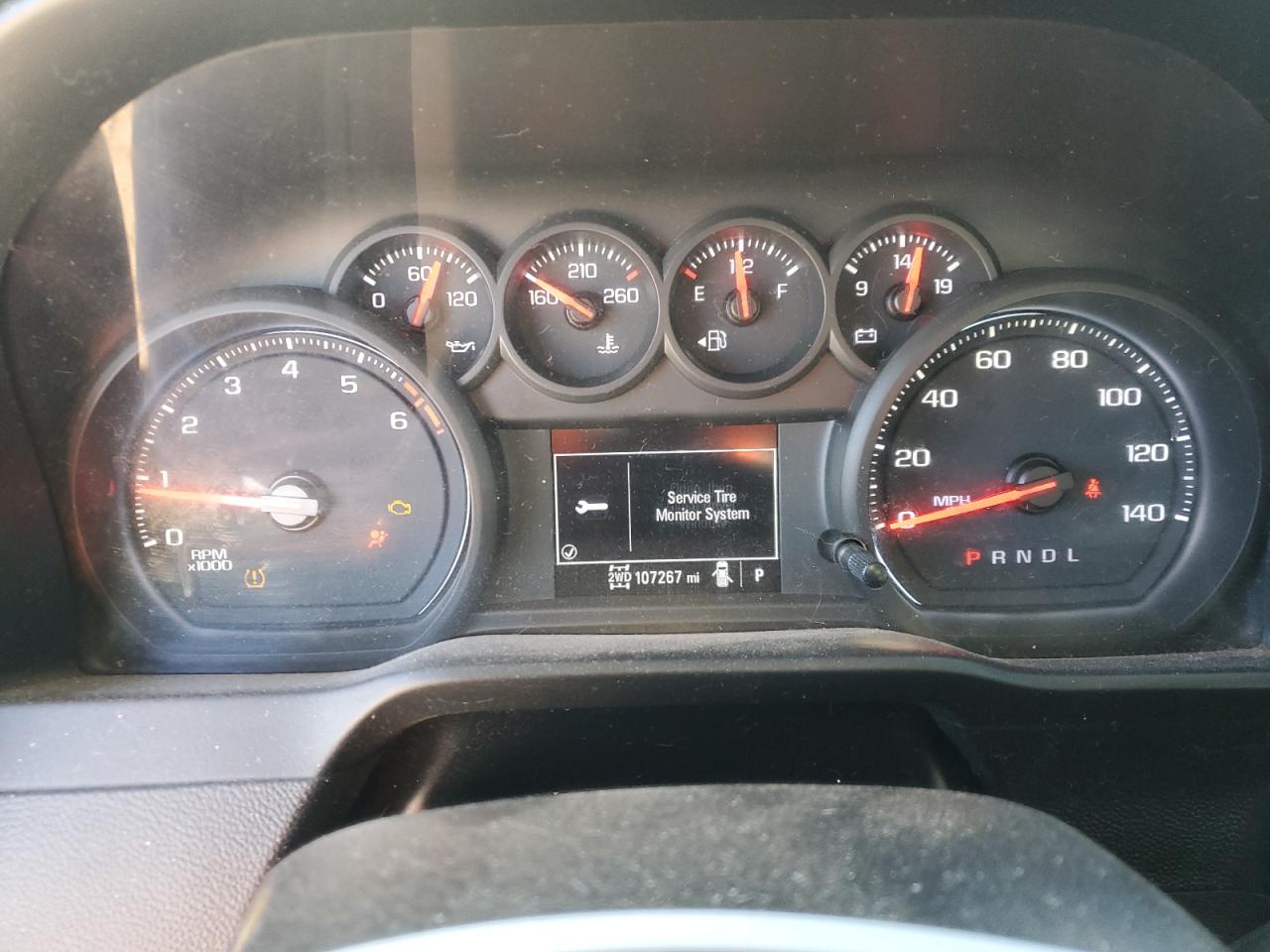 2019 Chevrolet Silverado VIN 1GCPYAEH1KZ317215 Copart auction photo, all over damage thumbnail 9