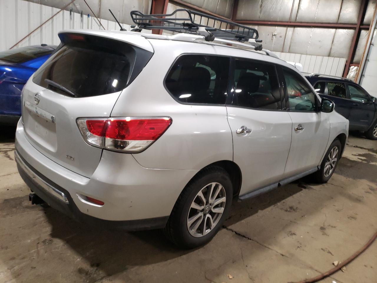 2015 Nissan Pathfinder VIN 5N1AR2MM2FC665519 Copart auction photo, all over / side damage thumbnail 3