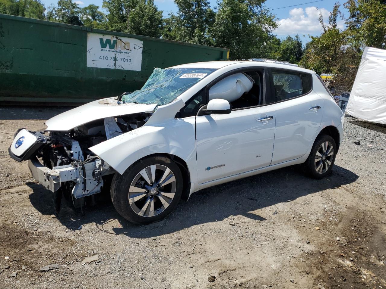 2015 Nissan Leaf VIN 1N4AZ0CP6FC323520