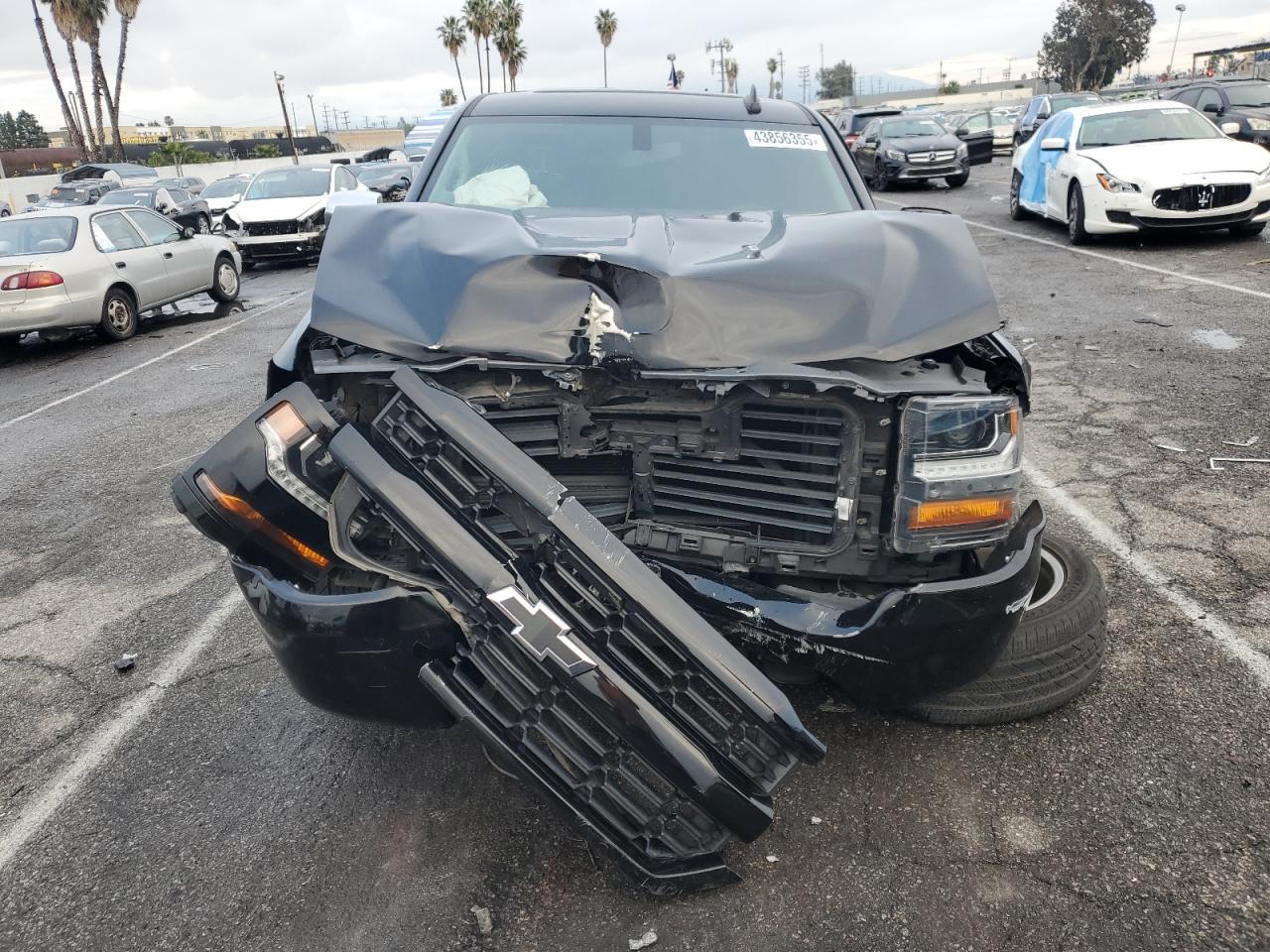 2017 Chevrolet Silverado VIN 1GCNCNEC8HZ261980 Copart auction photo, all over / undercarriage damage thumbnail 5
