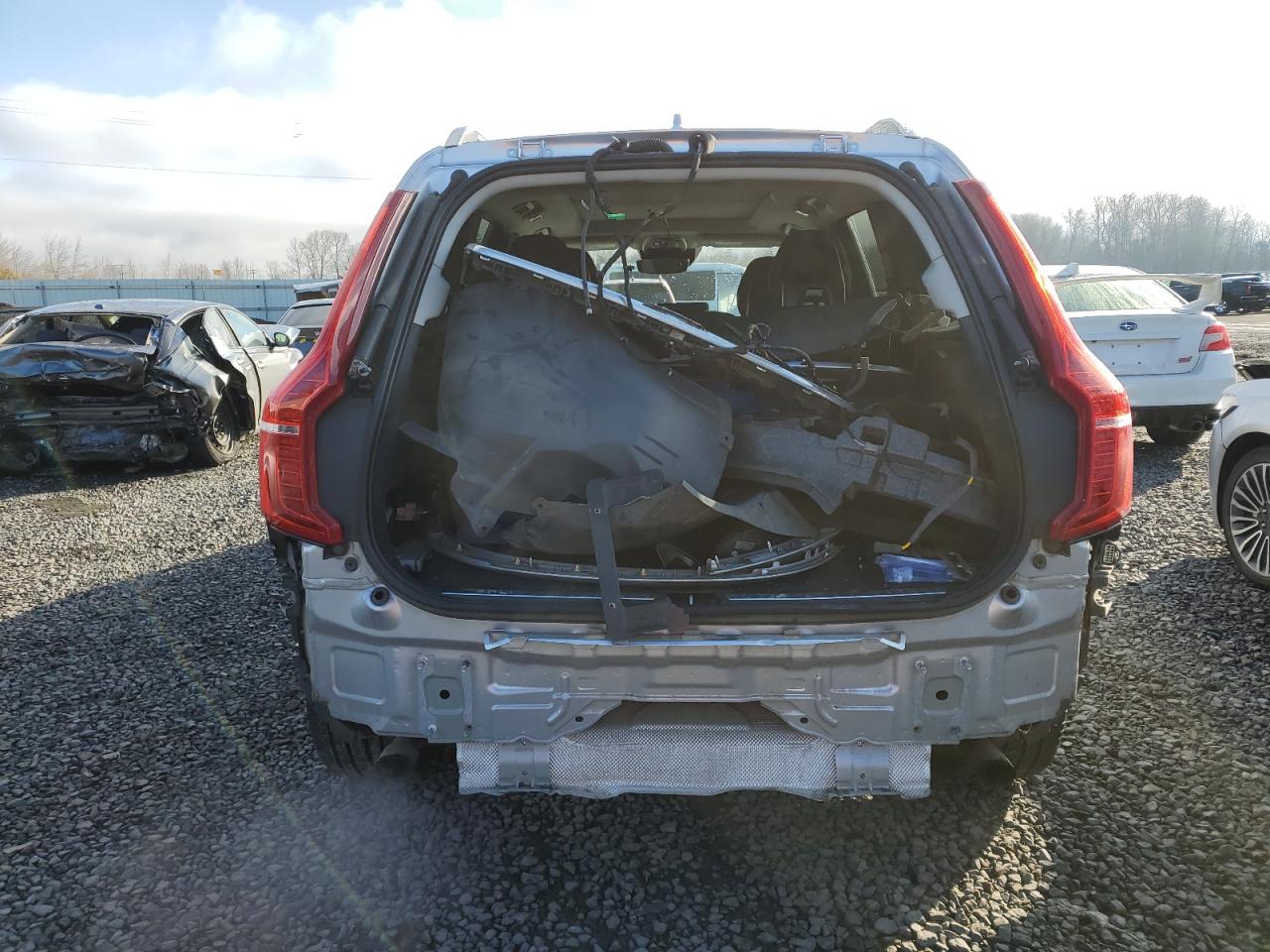2016 Volvo XC90 VIN YV4A22PK7G1055001 Copart auction photo, rear end / front end damage thumbnail 6