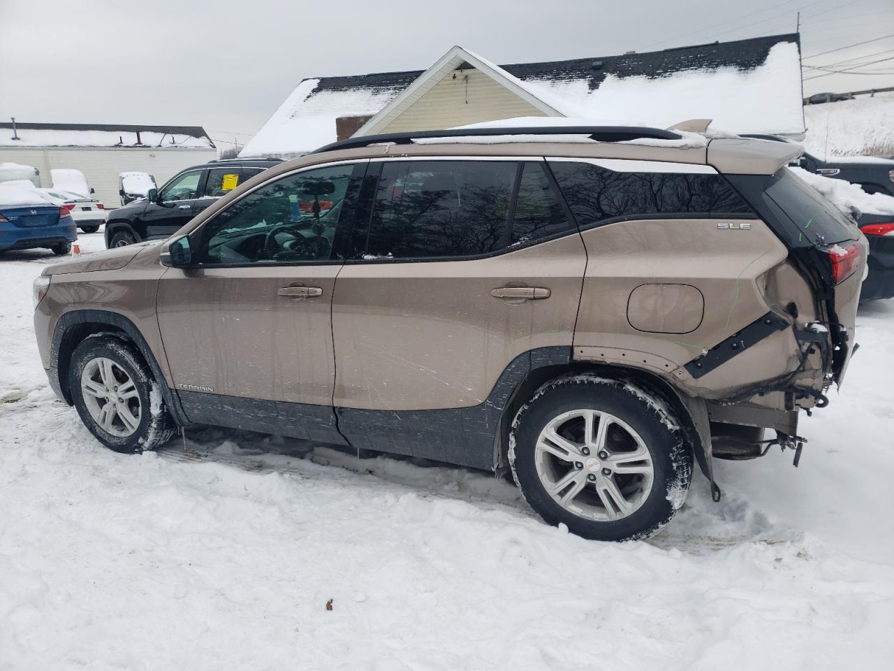 2019 GMC Terrain VIN 3GKALMEV2KL127088 Copart auction photo, rear end damage thumbnail 2