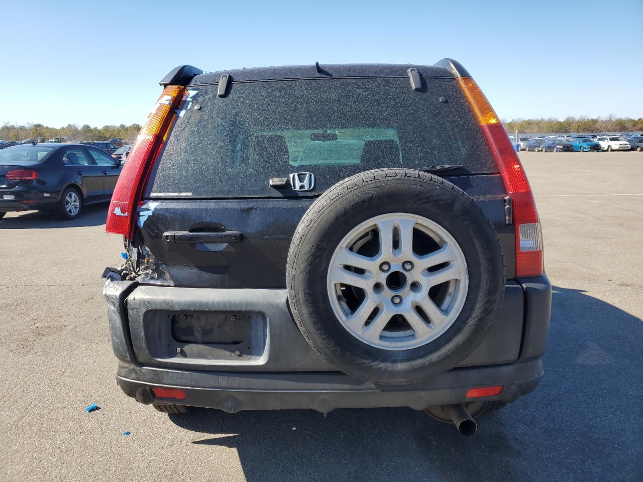 2003 Honda CR-V VIN SHSRD78863U160719 Copart auction photo, rear end / minor dent/scratches damage thumbnail 6