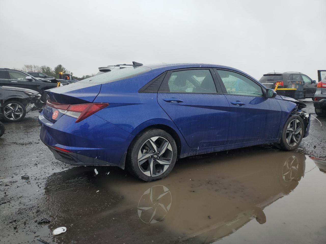 2023 Hyundai Elantra VIN 5NPLS4AG5PH096151 Copart auction photo, front end damage thumbnail 3