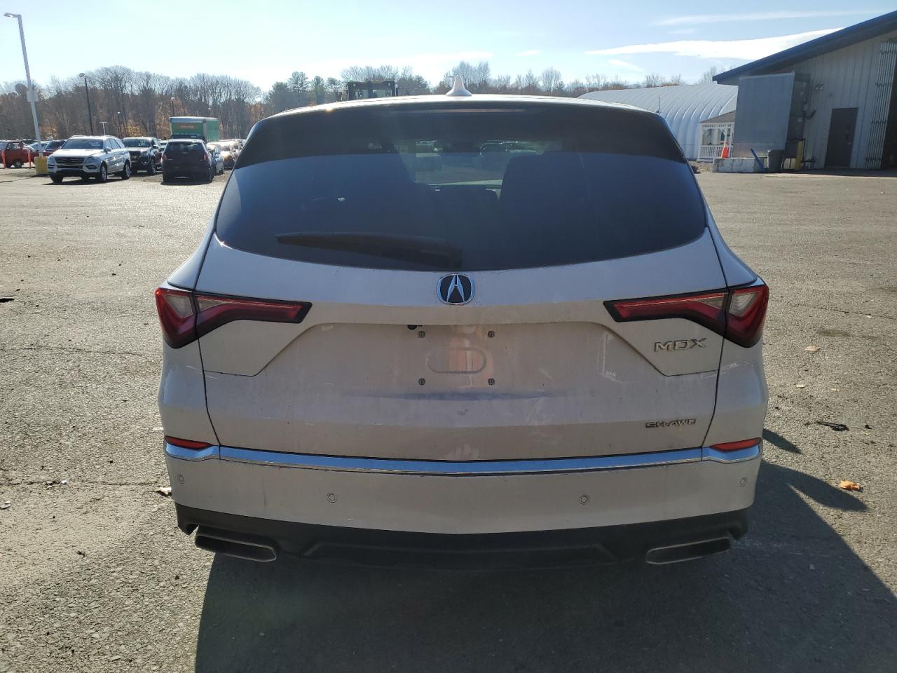 2024 Acura MDX VIN 5J8YE1H46RL023779 Copart auction photo, front end / side damage thumbnail 6