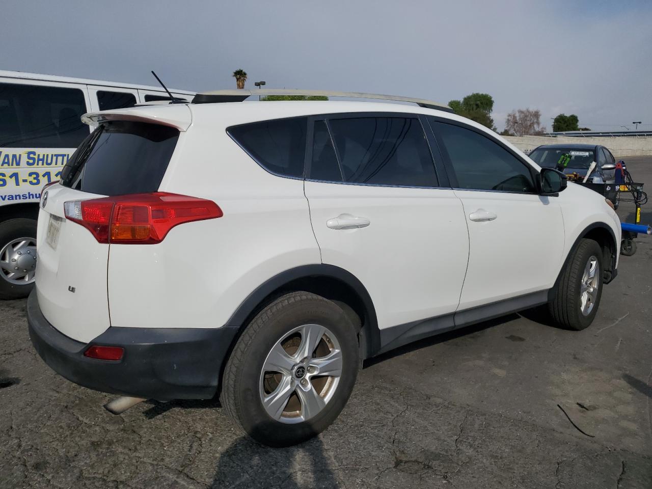 2014 Toyota RAV 4 VIN 2T3ZFREV3EW112776 Copart auction photo, burn - interior damage thumbnail 3