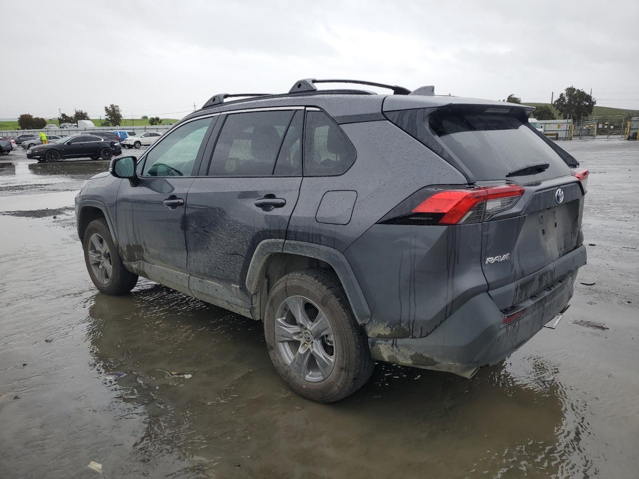 2024 Toyota RAV 4 VIN 4T3MWRFV5RU160794 Copart auction photo, rear end damage thumbnail 2