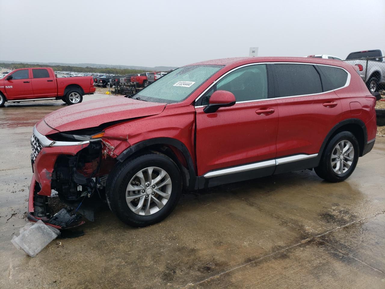 2020 Hyundai Santa Fe VIN 5NMS33AD9LH147070
