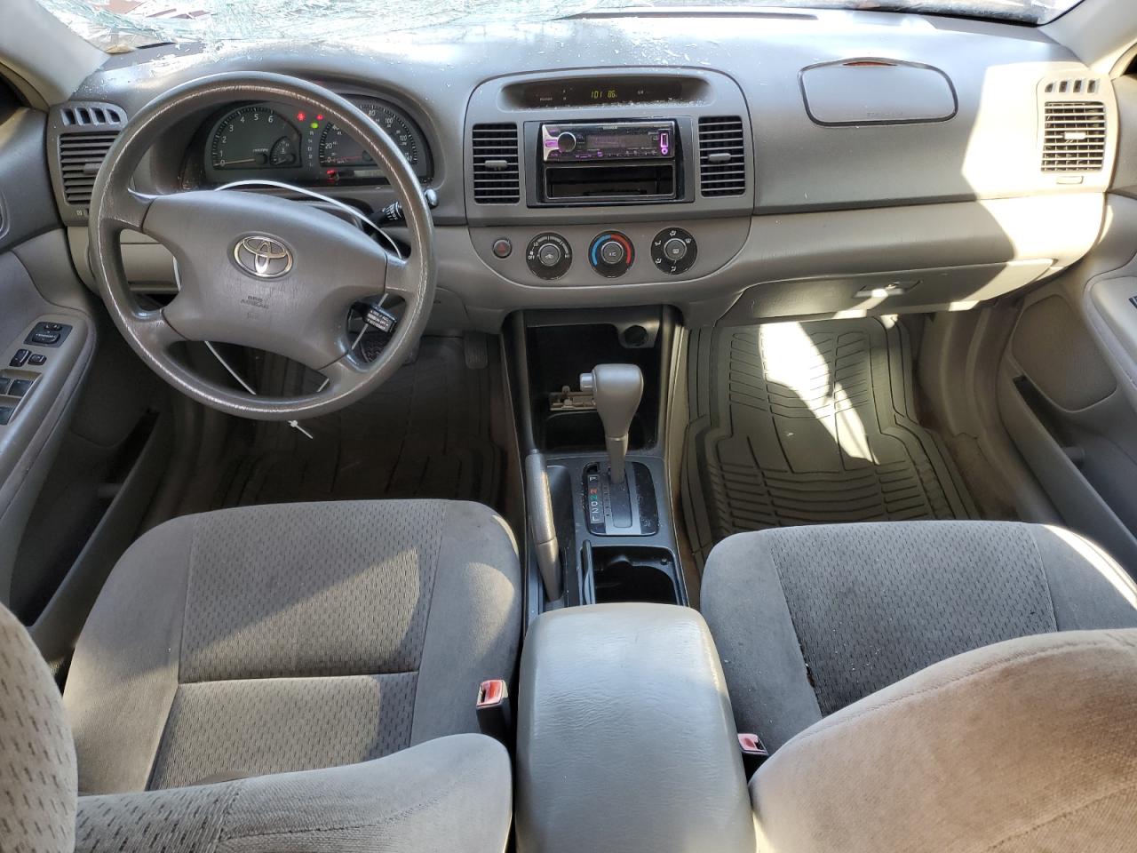 2003 Toyota Camry VIN 4T1BE32K63U696642 Copart auction photo, rear end / top/roof damage thumbnail 8