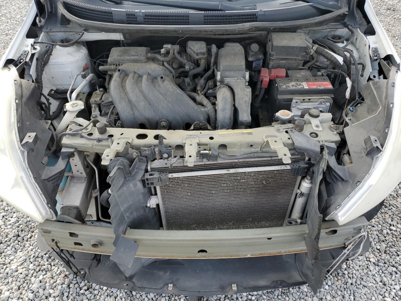 2012 Nissan Versa VIN 3N1CN7AP4CL912868 Copart auction photo, front end damage thumbnail 11